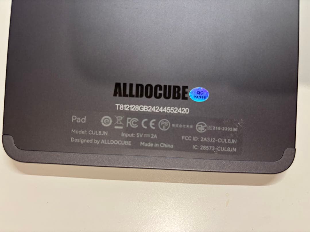 Androidタブレット本体 ALLDOCUBE iPlay 60 mini pro Android14