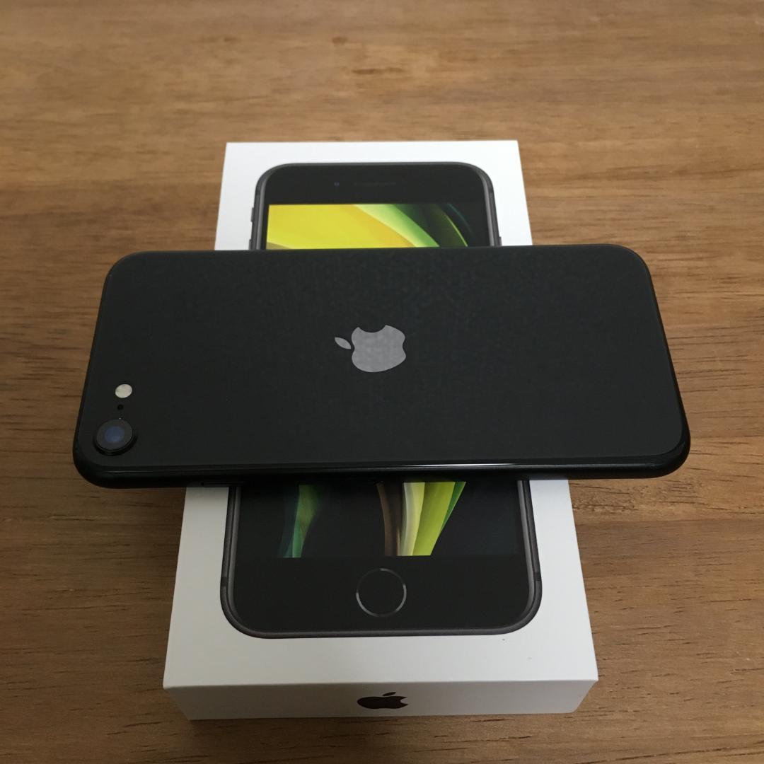 iPhone SE2 第2世代 SIMフリー 128GB ブラック 箱 ジャンク