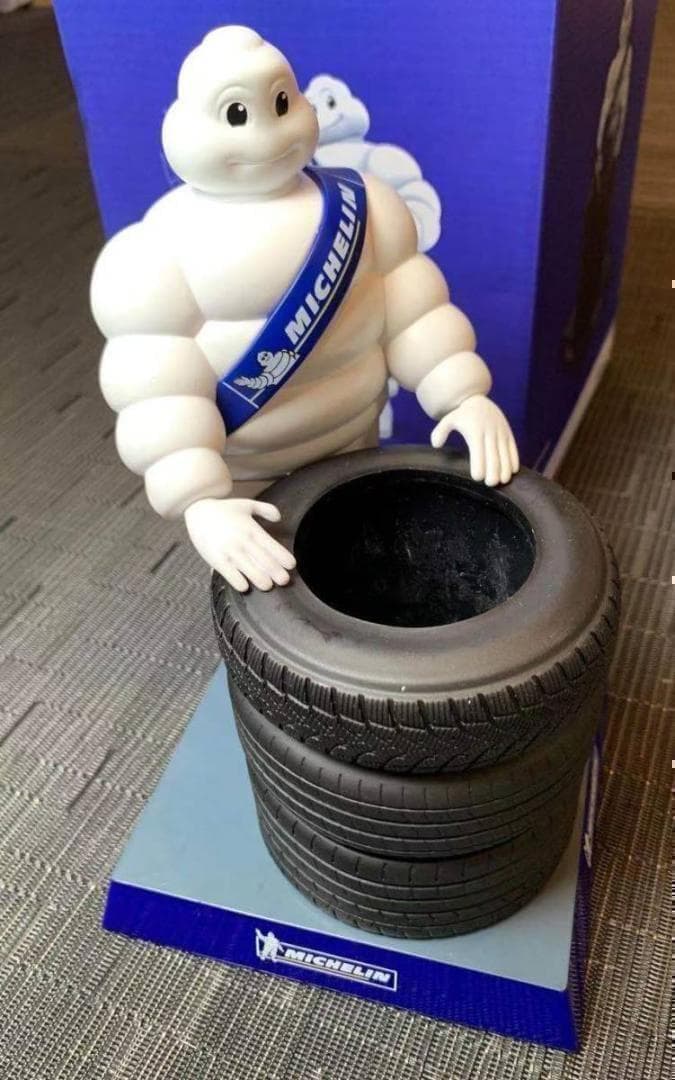 新品 非売品 MICHELIN ビバンダム　ミシュランマン　ミシュラン ペン立て