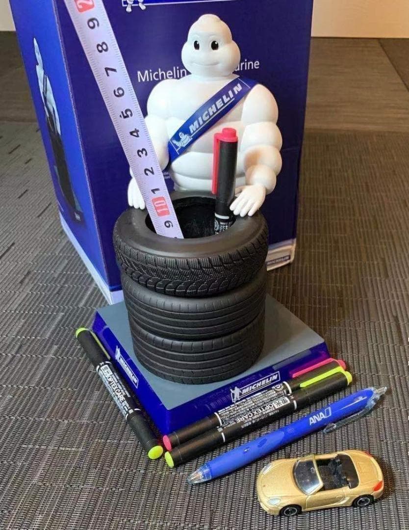 新品 非売品 MICHELIN ビバンダム　ミシュランマン　ミシュラン ペン立て
