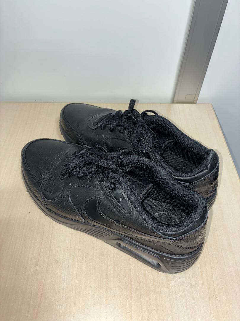 NIKE エアマックス SC LEA ブラック 黒 レザー