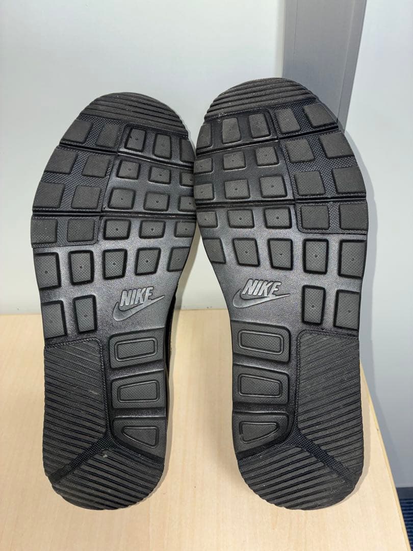 NIKE エアマックス SC LEA ブラック 黒 レザー