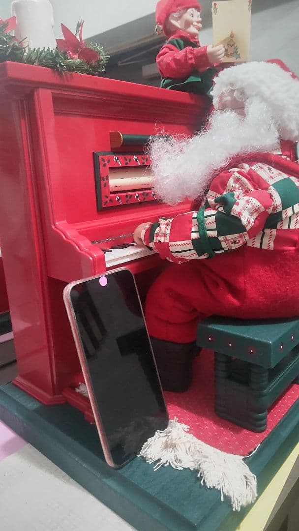 昭和レトロなサンタクロースのオブジェ