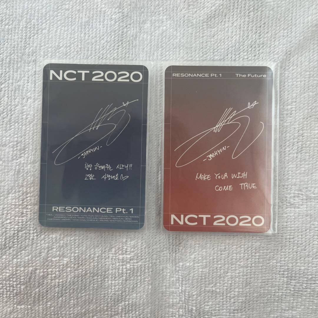 NCT127 NCT2020 resonance ジェヒョン キノ トレカ