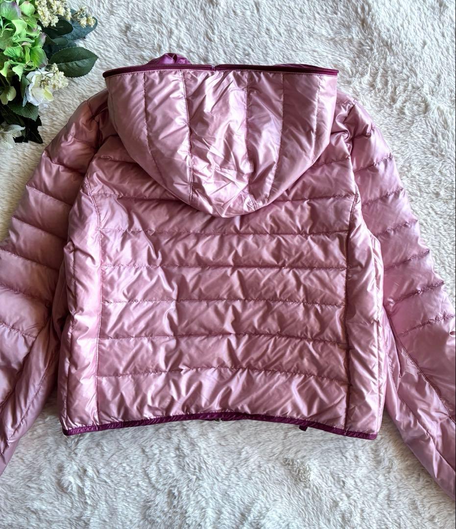 バーバリーブルーレーベル極美品　薄手春向きリバーシブルライトダウンアウター　38