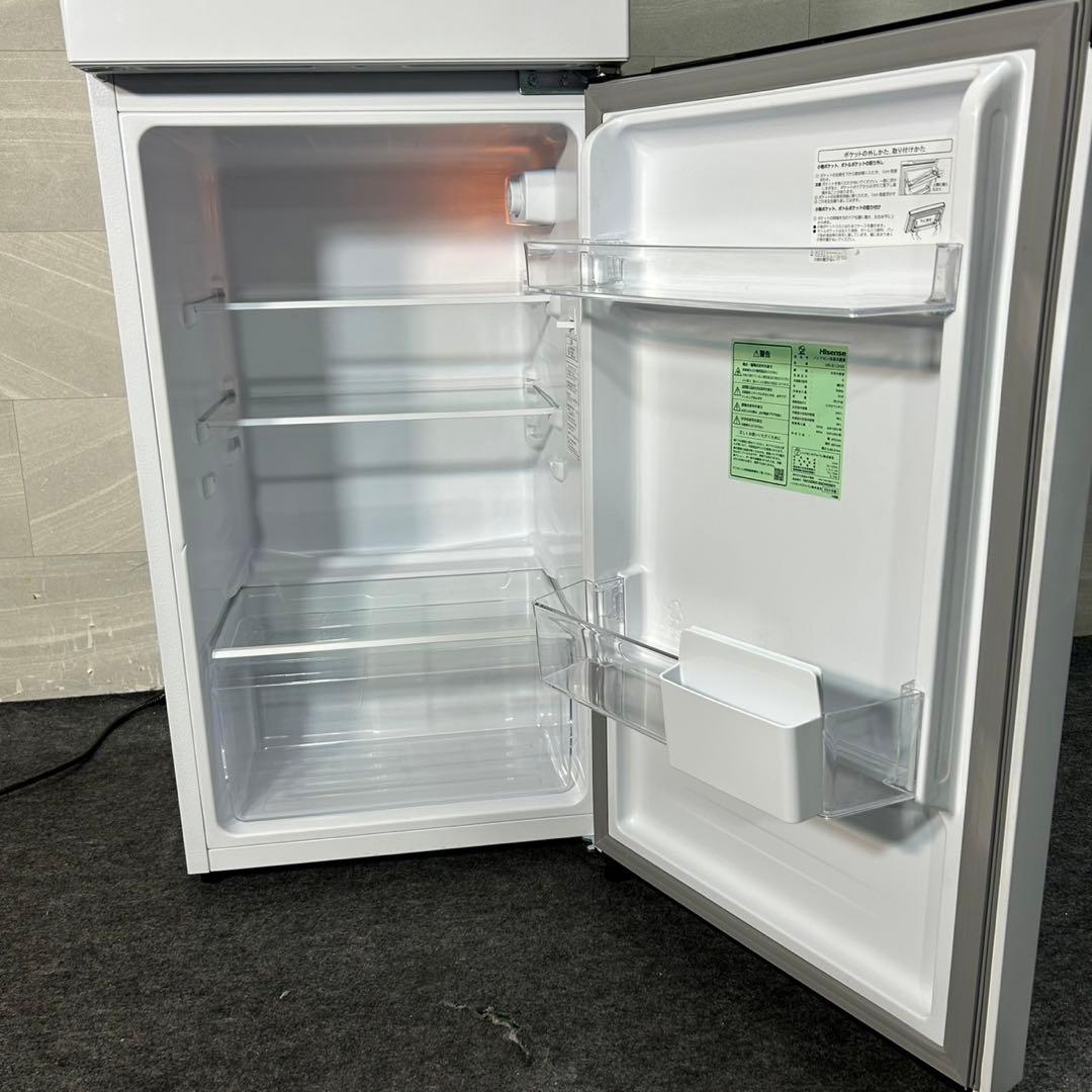 Hisense 冷蔵庫 HR-B12HW 120L 右開き 2ドア d3887