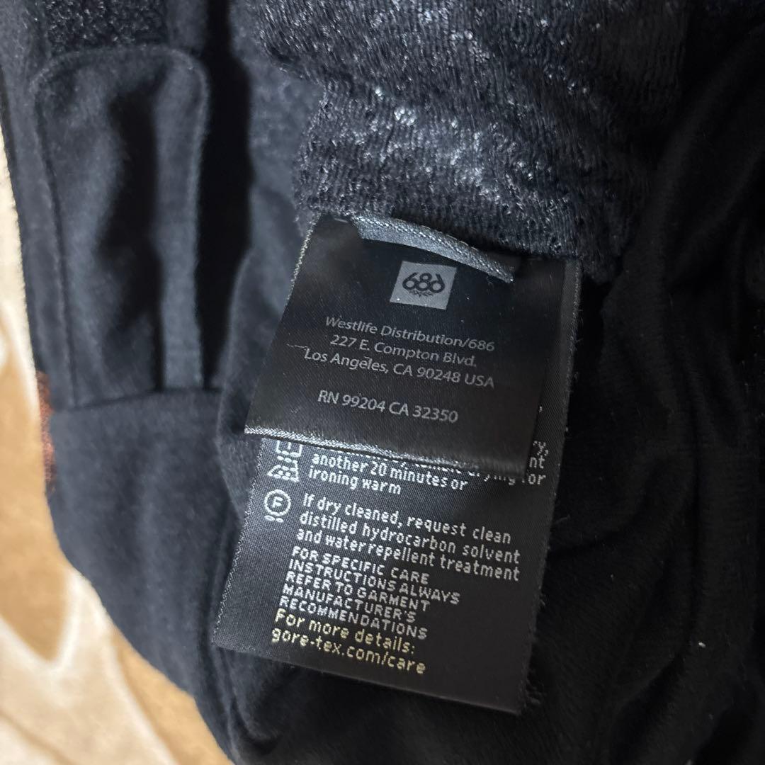 686 GORE-TEX スノーボードパンツ メンズM
