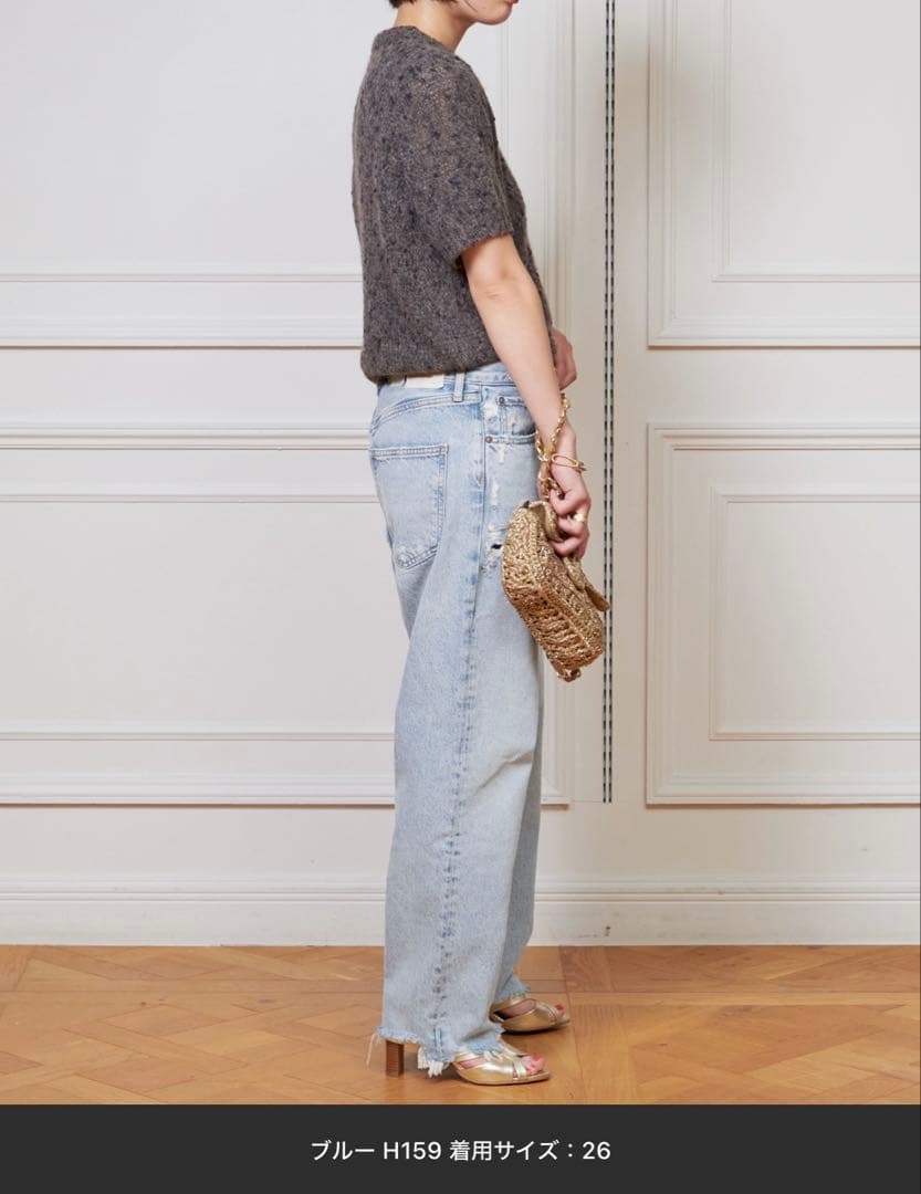 AGOLDE エーゴールドイー 90s crop デニムパンツ26サイズ