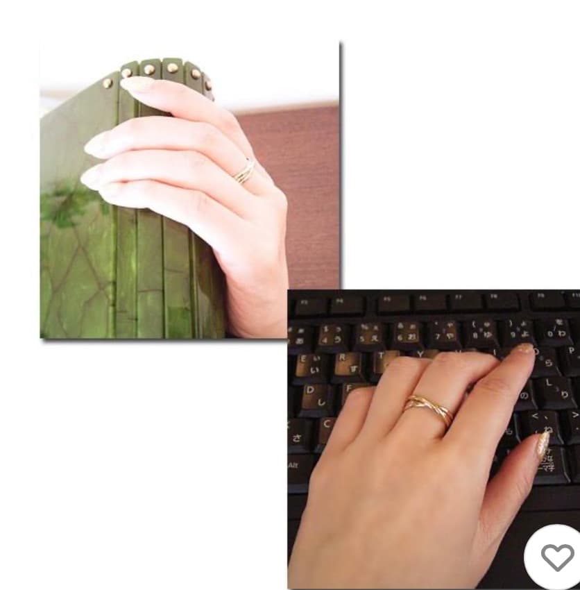 【トリニティ】プラチナ k18 18金ピンクゴールド Pt900