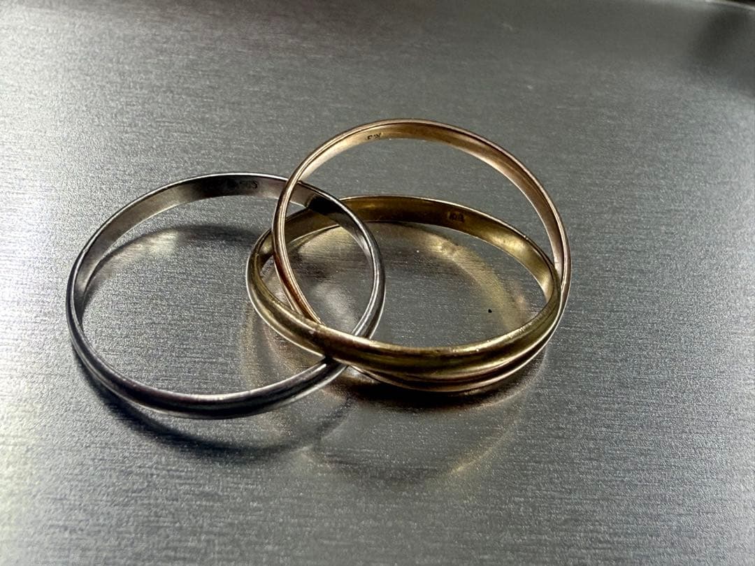 【トリニティ】プラチナ k18 18金ピンクゴールド Pt900