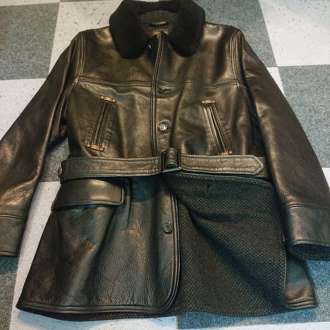 【美品】グラッドハンド カーコート ダブルブレスト アンチェンジングラブ