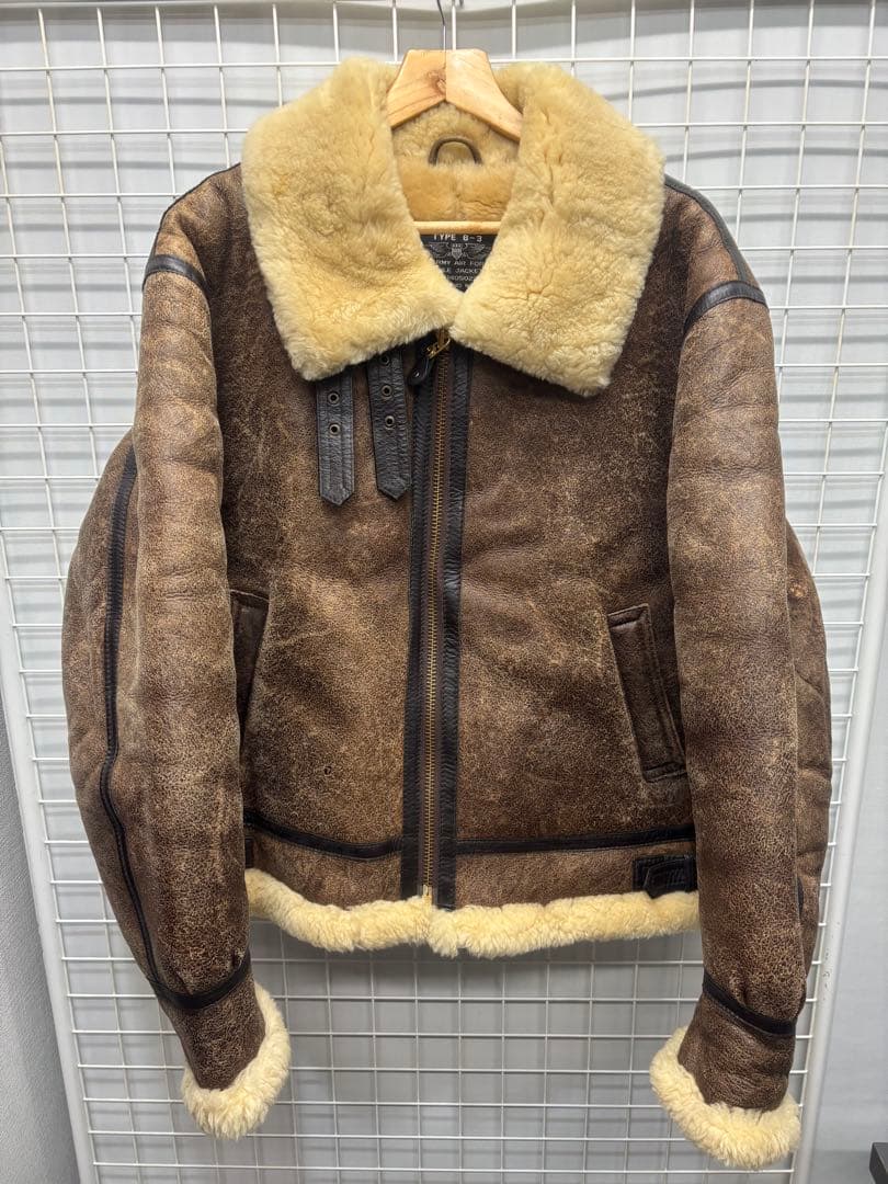 ［U.S ARMY B-3］ムートン フライトジャケット EL 2512-053