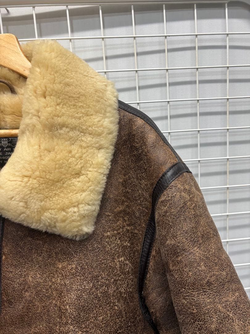 ［U.S ARMY B-3］ムートン フライトジャケット EL 2512-053