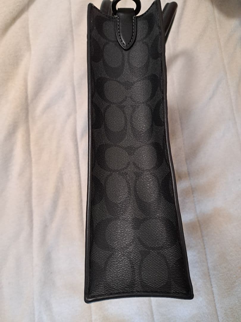 COACH トートバッグ　シグネチャー　 ブラック