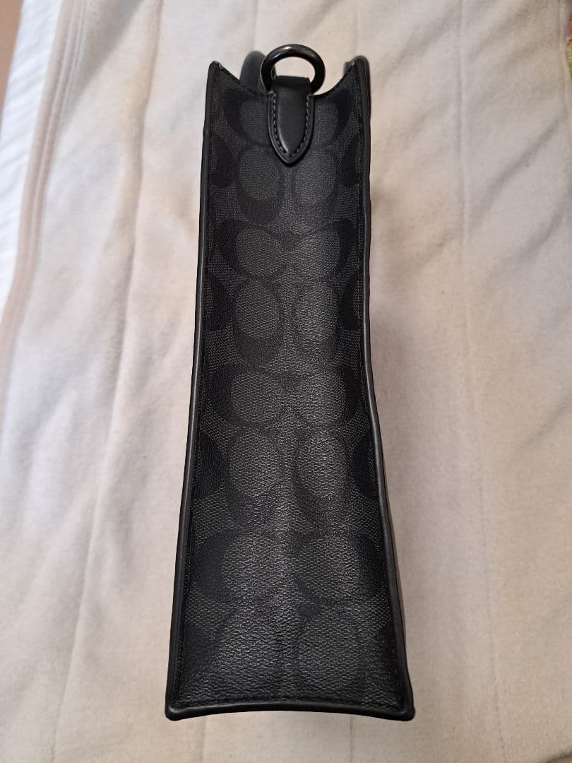 COACH トートバッグ　シグネチャー　 ブラック