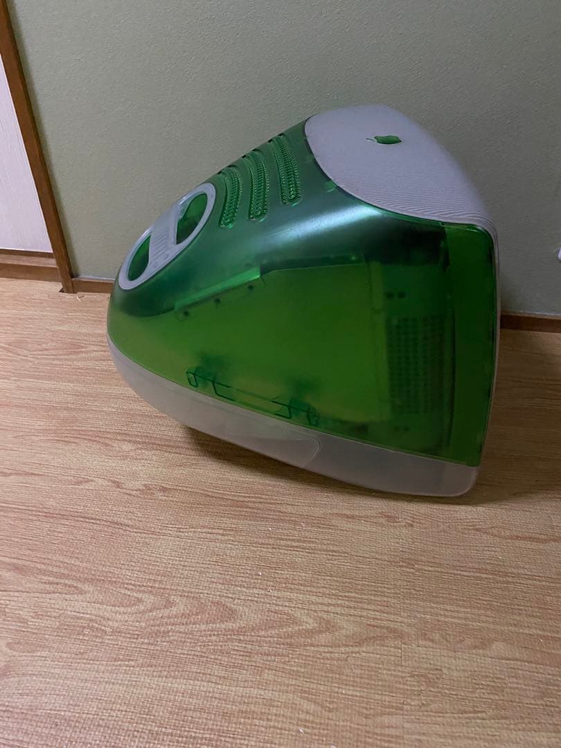 ジャンク　Apple iMac G3 グリーン