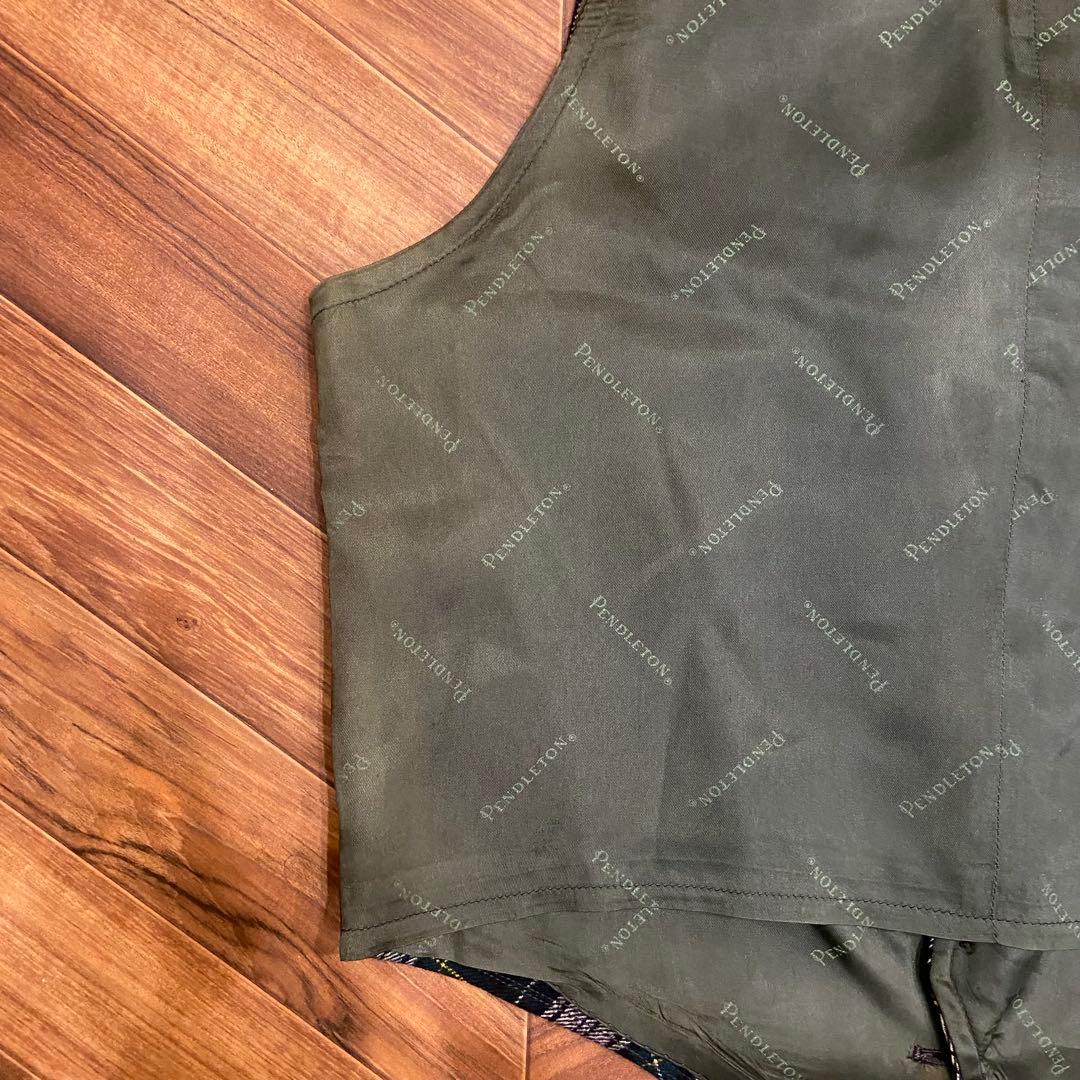 50s PENDLETON ペンドルトン ウール ベスト ワンサイズ