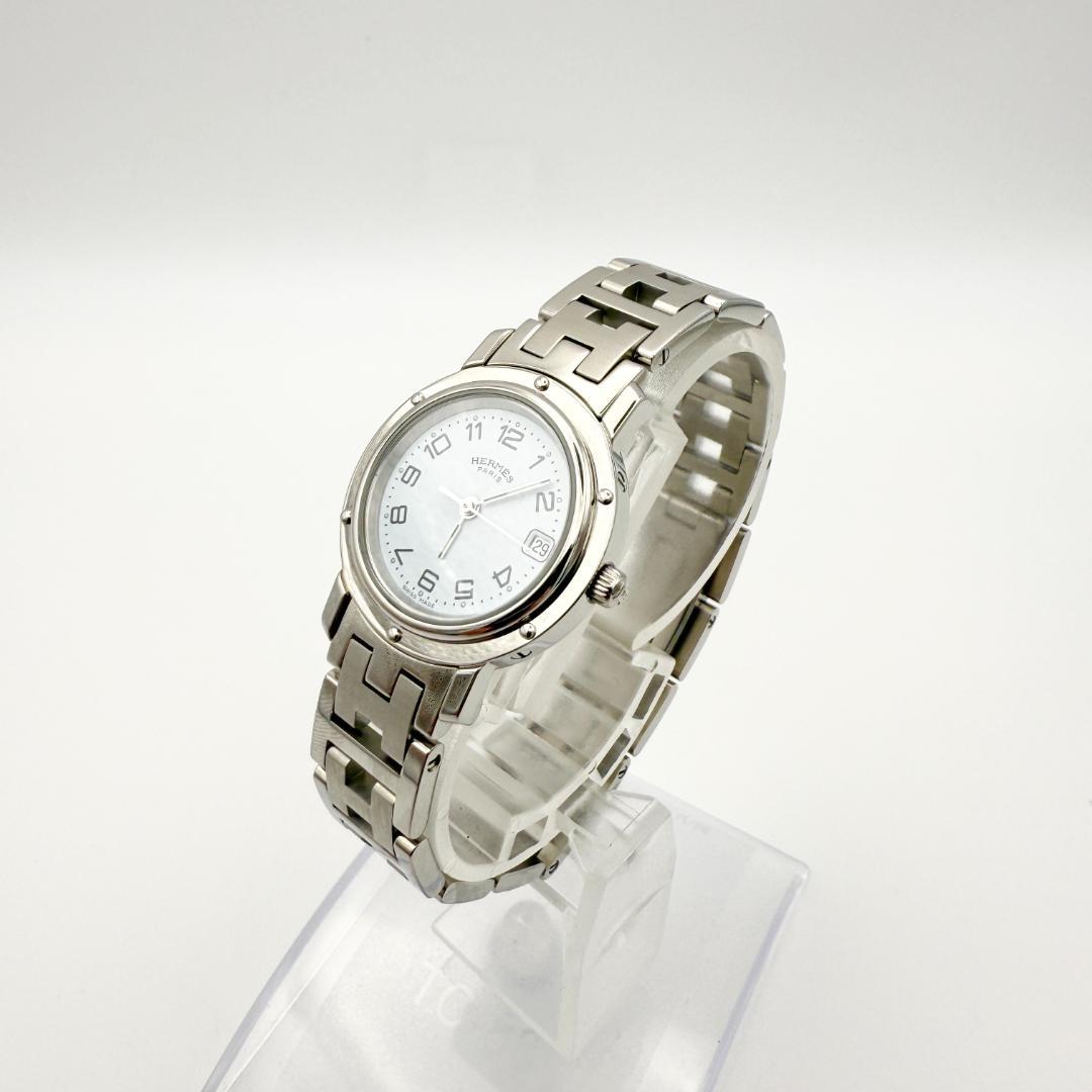 993☆超美品☆ HERMES エルメス CL4.210 白 保証書