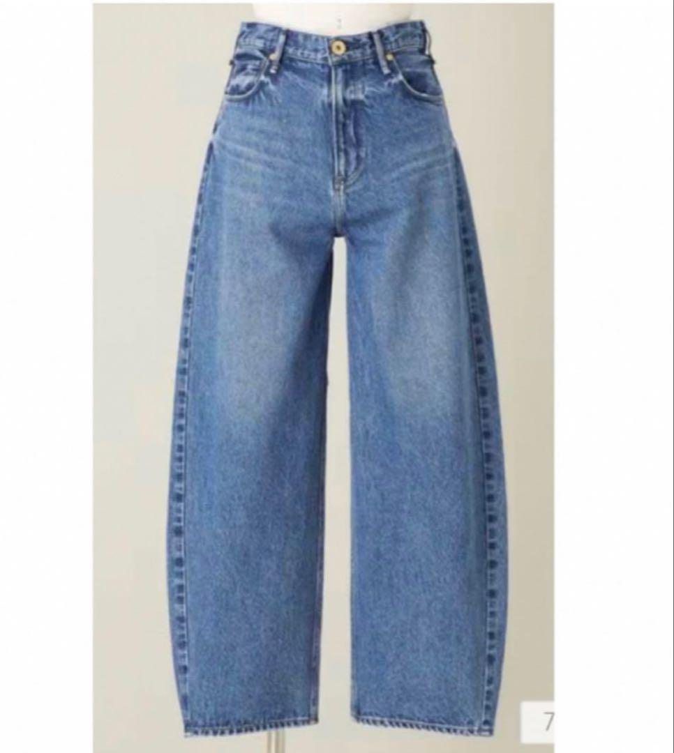 conte デニムワイドパンツ DEUX サイズ24