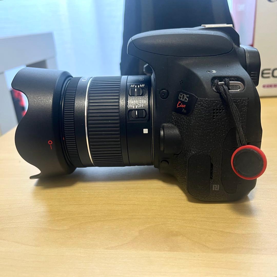 Canon ios kiss x9i 標準&望遠ダブルレンズセット フルセット