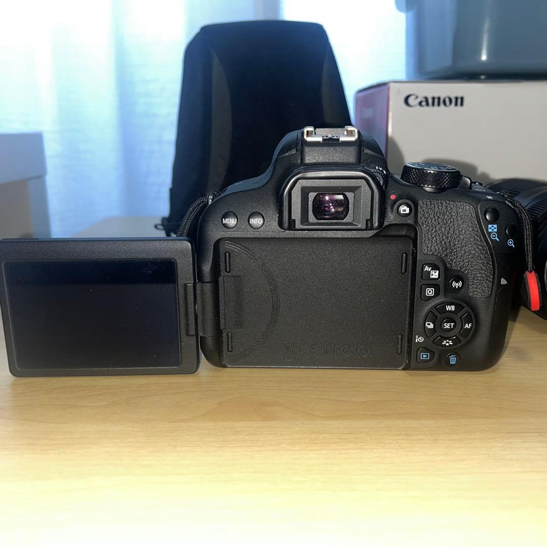 Canon ios kiss x9i 標準&望遠ダブルレンズセット フルセット