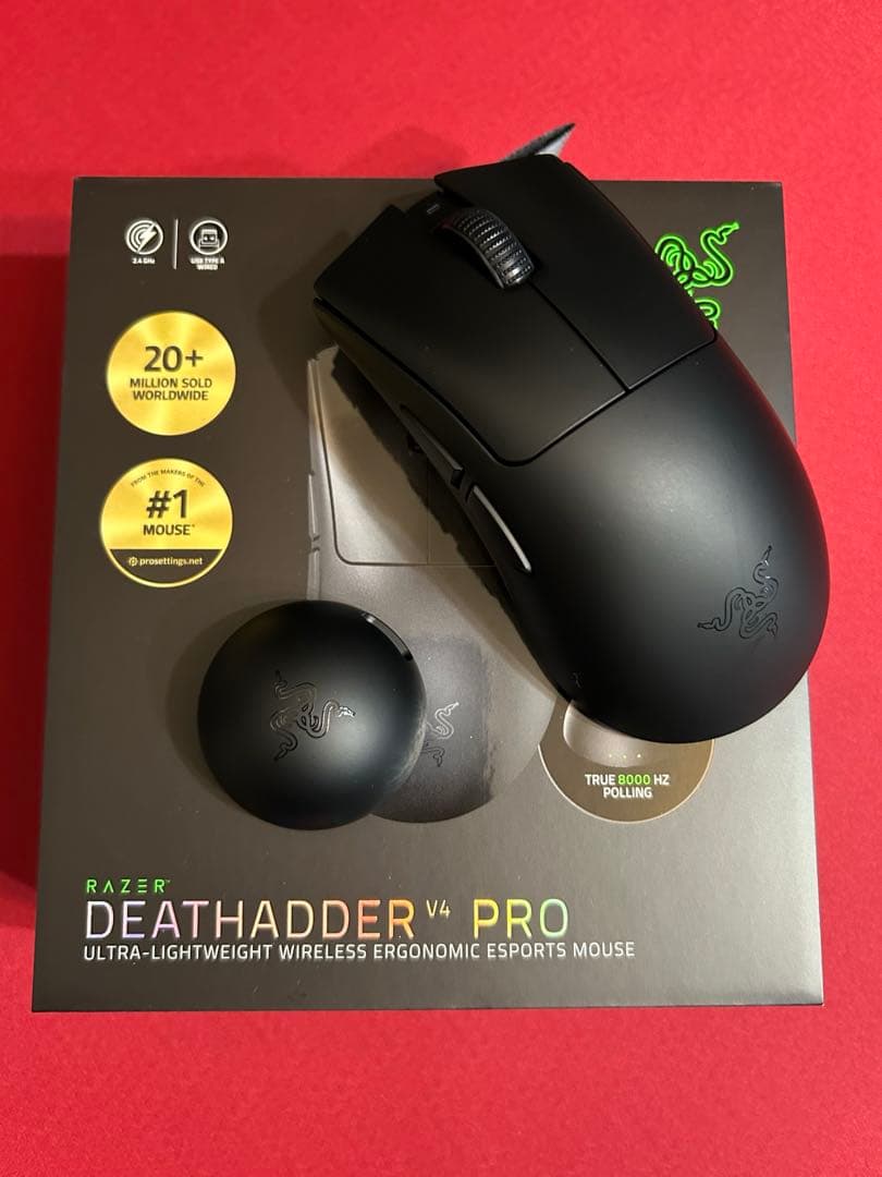 RAZER DeathAdder V4 Pro ブラック