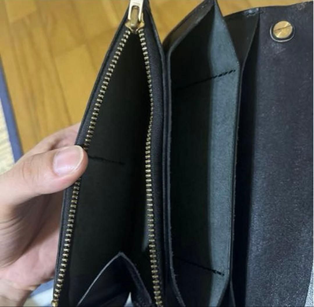 ミトタケ　インセプション 本革　長財布　ブラウン