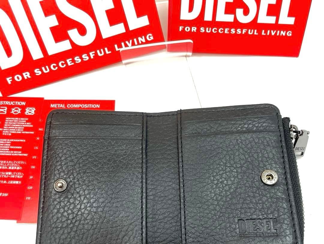 DIESEL ディーゼル 財布 ケース 小銭入れ　レザー　カードケース