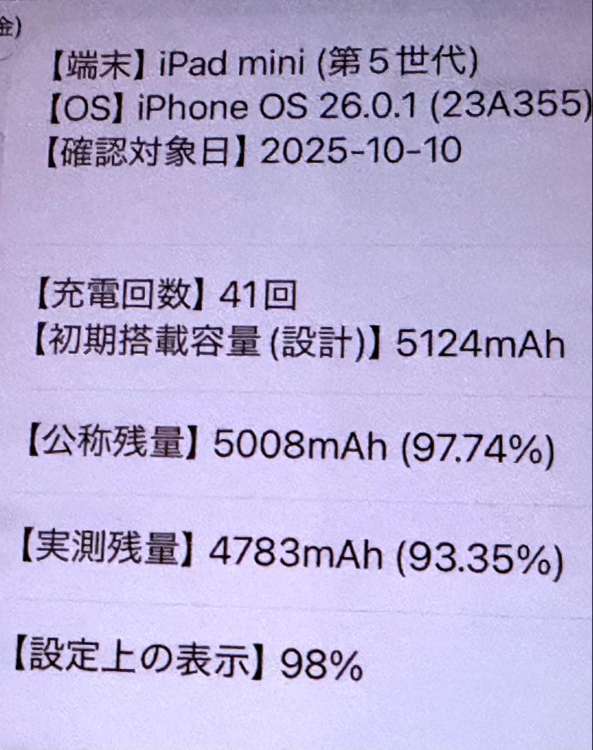 Miuさん専用98%256GBSIMフリーiPadmini5画面きれいペンシル