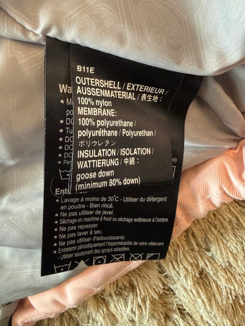 バートン　RONIN スノーボードウエア　ダウン　ピンク