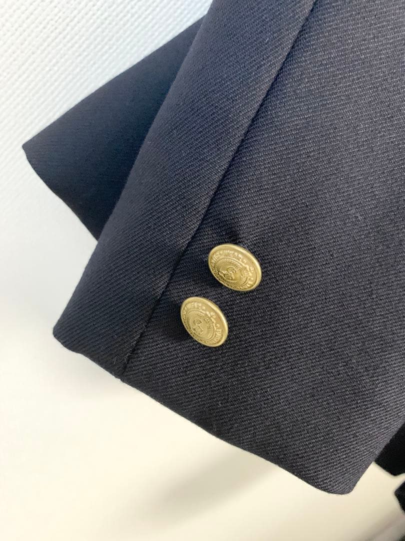イーストボーイ　ブレザー　ネイビー　金ボタン　7号
