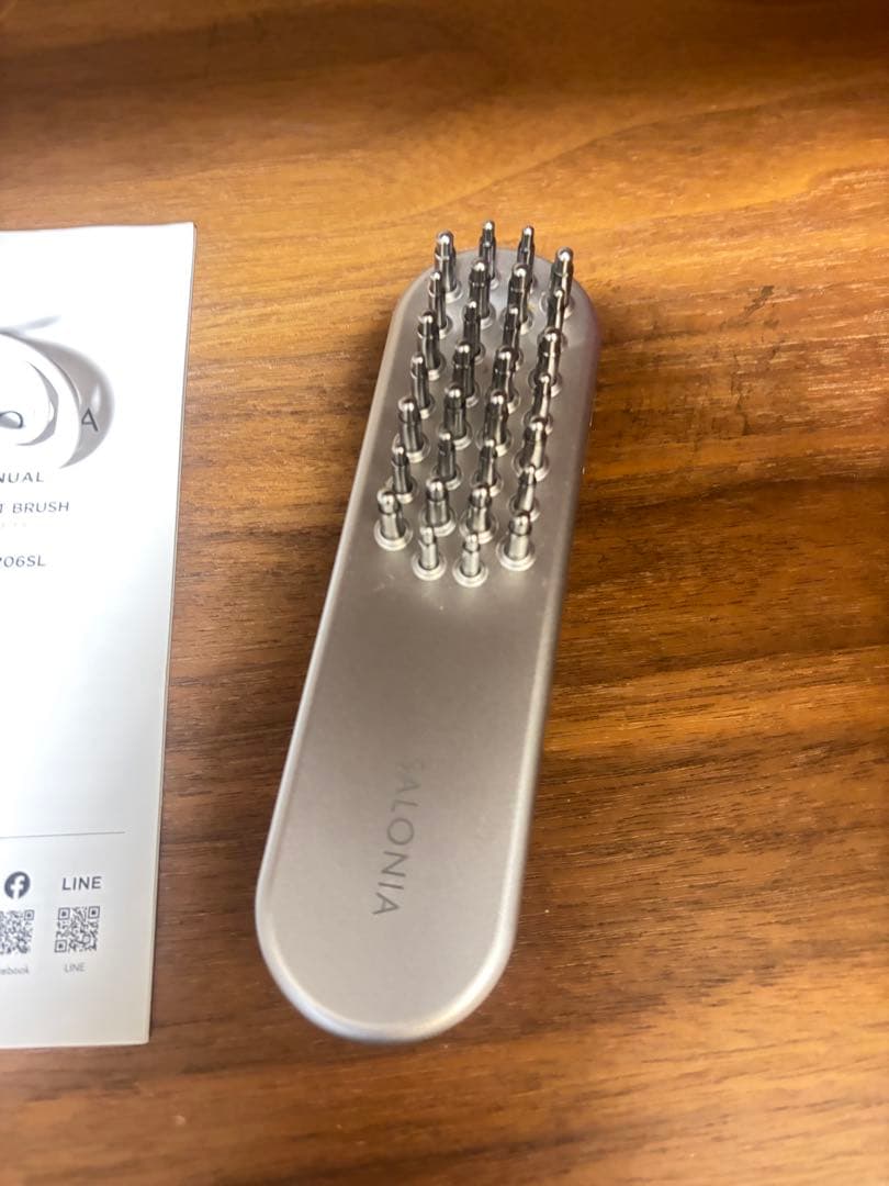 SALONIA 美顔器 シルバー 取扱説明書付き