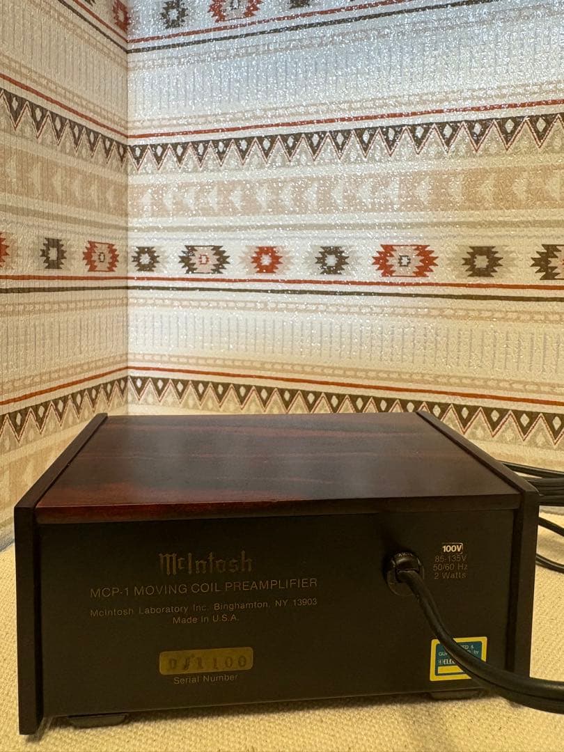 McIntosh MCヘッドアンプ MCP1 動作品