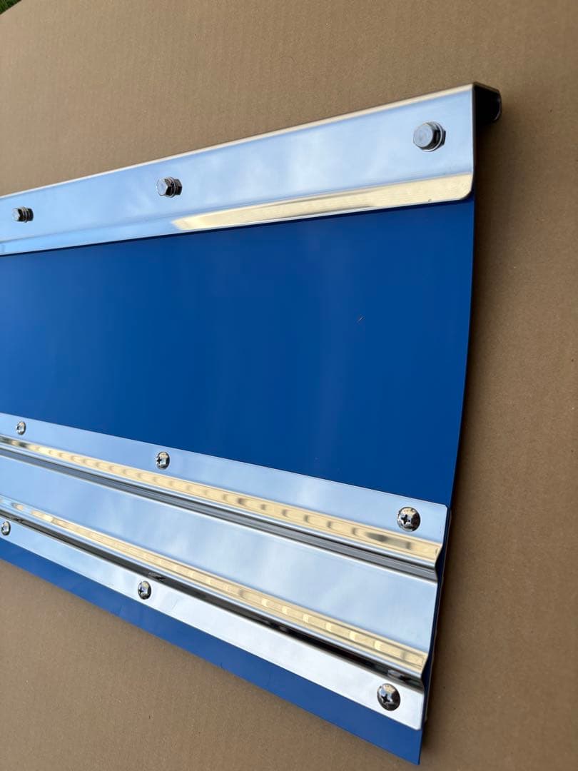 サービス品　軽トラック長タレ　一枚物　青ゴム　ステンレス　ハイゼット　キャリー等