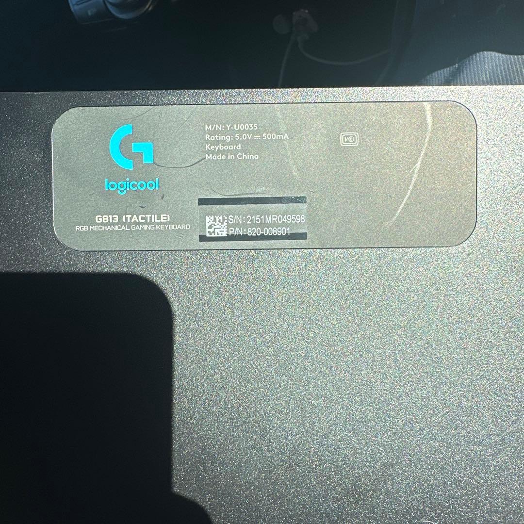logicool G813 RGBメカニカルキーボード