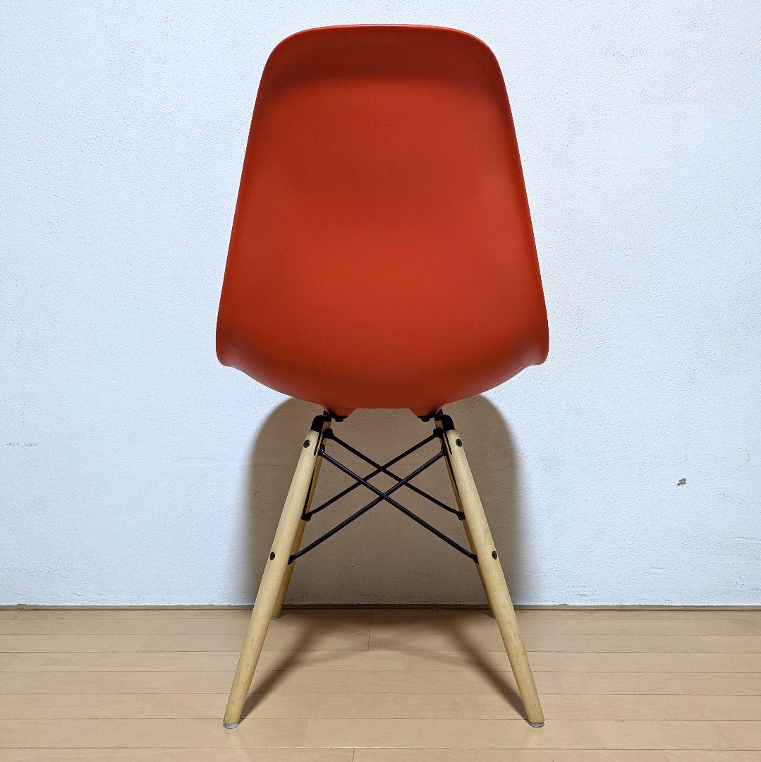 美品 正規品 ハーマンミラー イームズ シェル サイド チェア DSW レッド