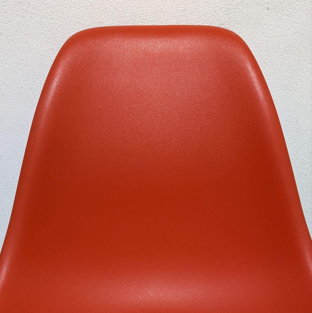 美品 正規品 ハーマンミラー イームズ シェル サイド チェア DSW レッド