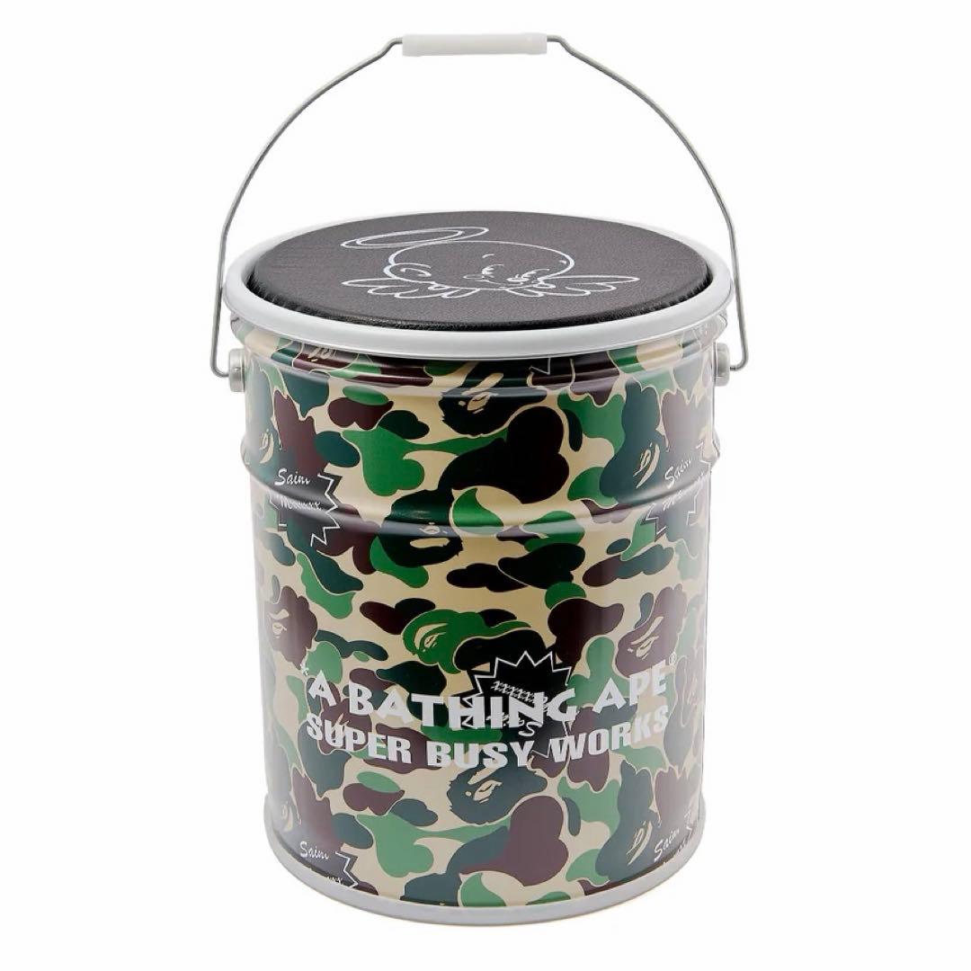 小物 BAPE X SAINT MXXXXXX CAN STOOL