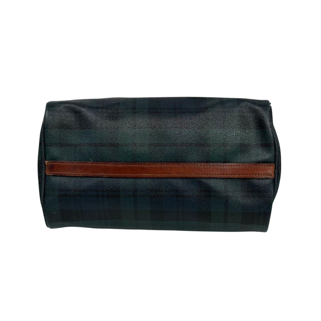 美品　POLO RALPH LAUREN　ブラックウォッチミニボストンバッグ