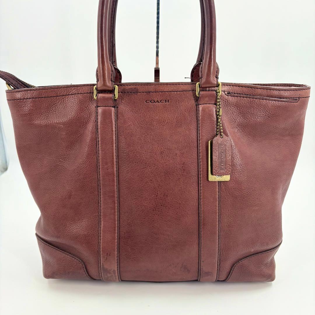 COACH コーチ トートバッグ レザー 本革 A4 ブリーカー 797