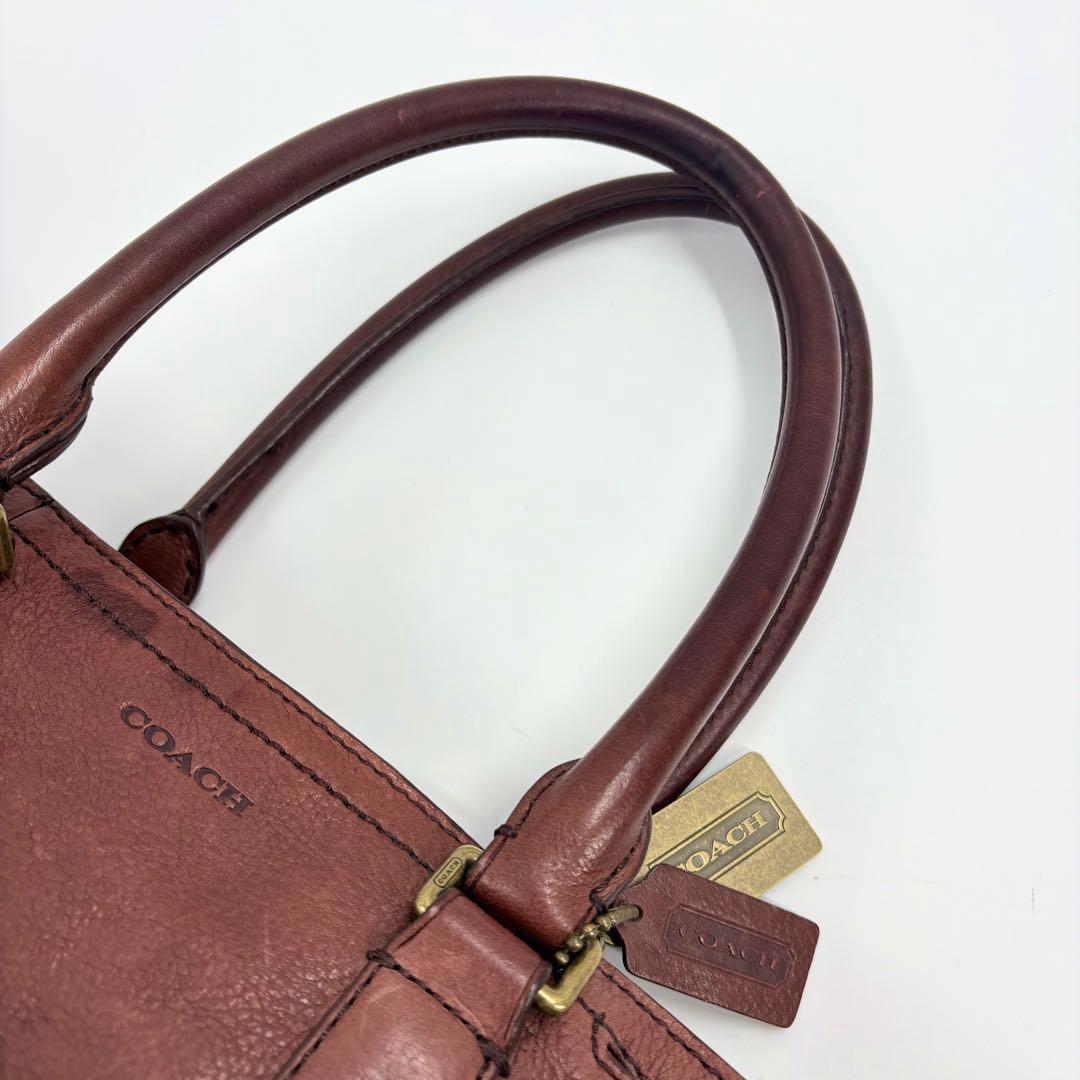 COACH コーチ トートバッグ レザー 本革 A4 ブリーカー 797