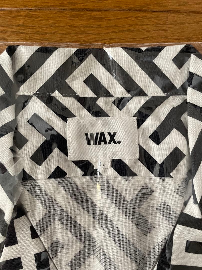 WAX 卍 open shirts 長袖 L