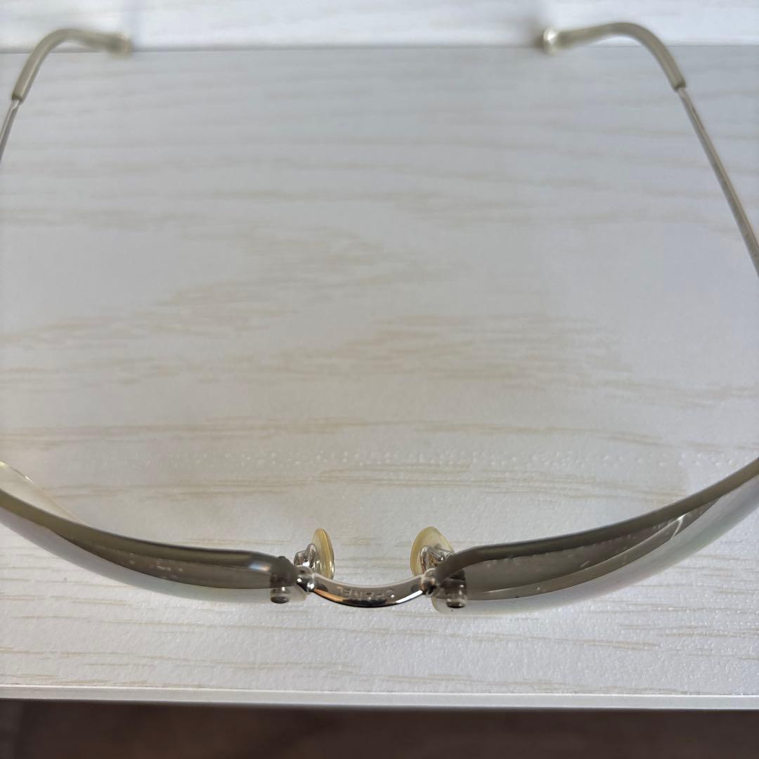 CHANEL サングラス　リムレス　4017-D ココマーク