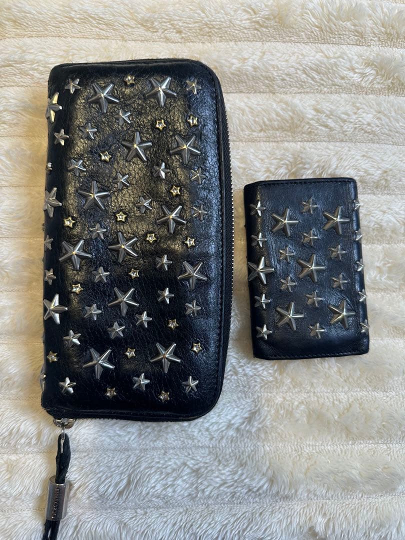 【引っ越し整理中】Jimmy Choo 長財布 キーケース
