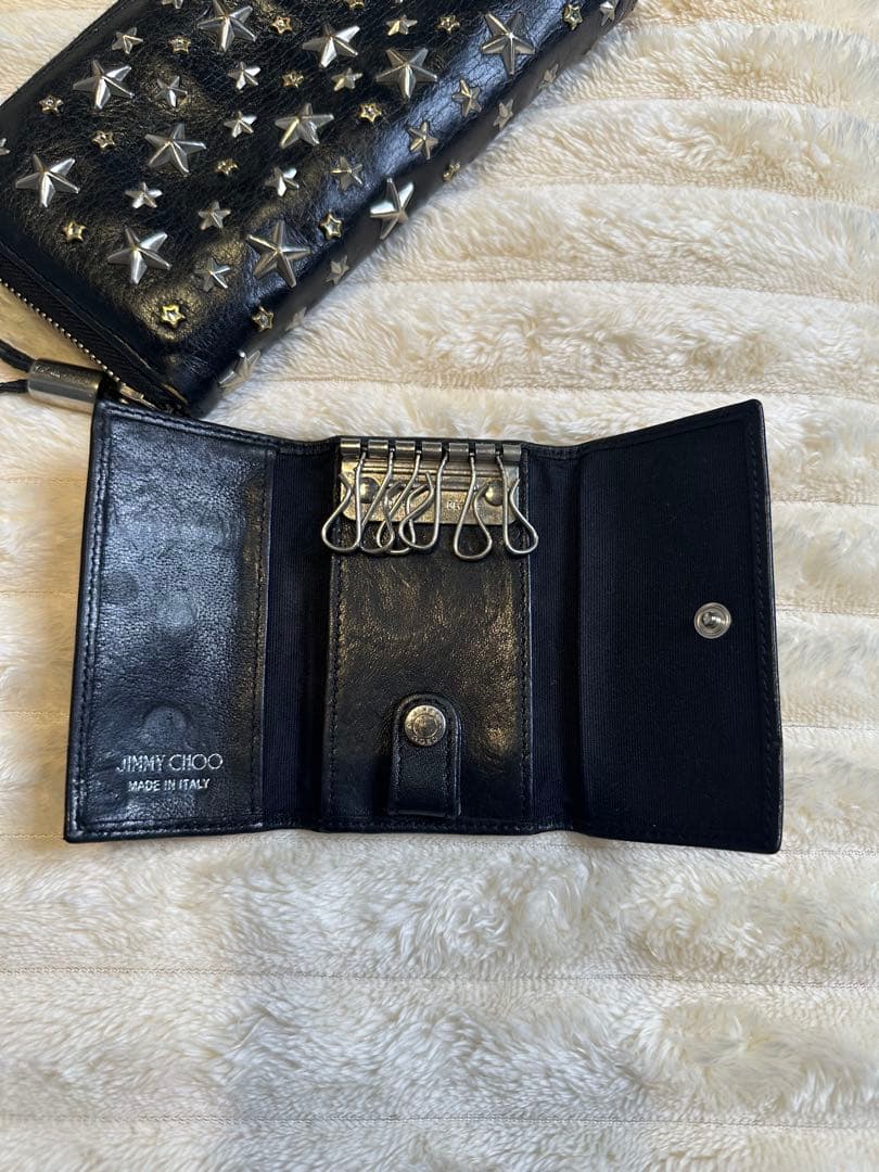 【引っ越し整理中】Jimmy Choo 長財布 キーケース