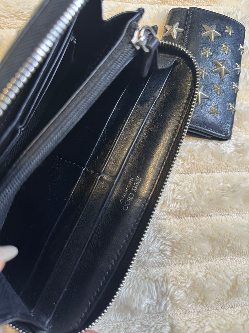 【引っ越し整理中】Jimmy Choo 長財布 キーケース