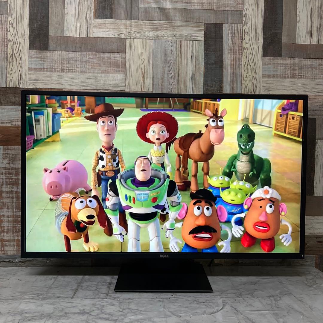 即日受渡❣️全国送料込DELL 4Kマルチ43型モニター P4317Q スピーカー