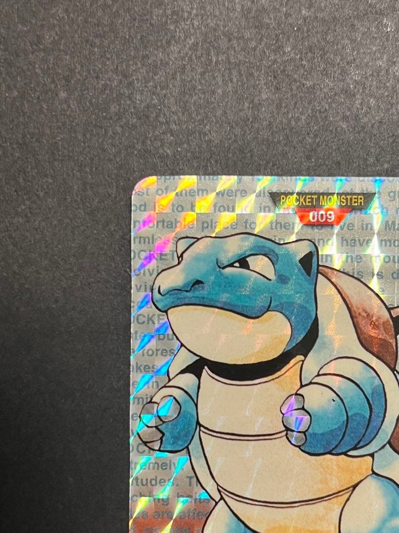 【美品〜極美品】　カメックス　赤　ポケモン　カードダス