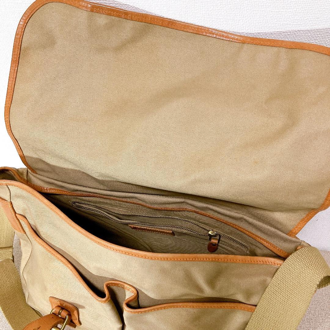 Polo Ralph Lauren ショルダーバッグ キャンバス サファリ