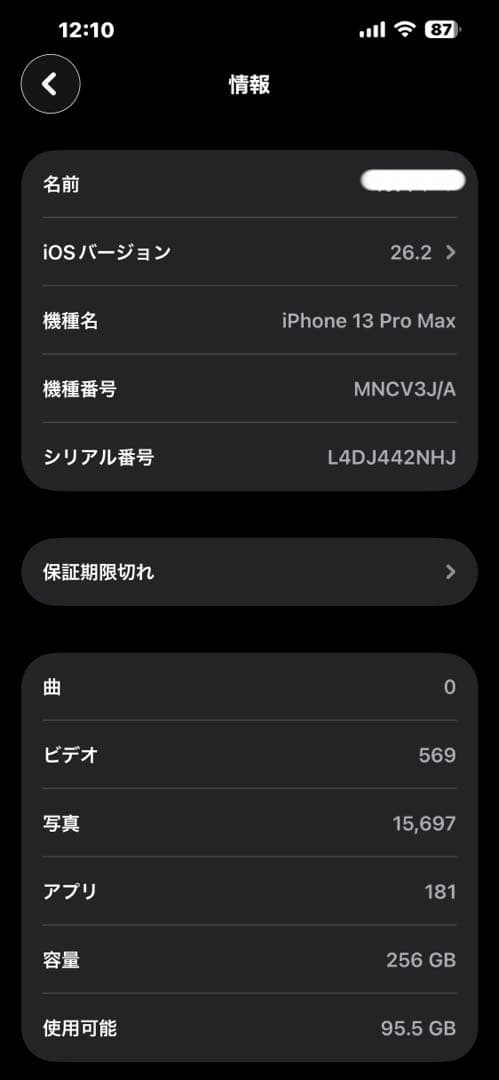 iPhone13promax アルパイン グリーン 256gb SIMフリー